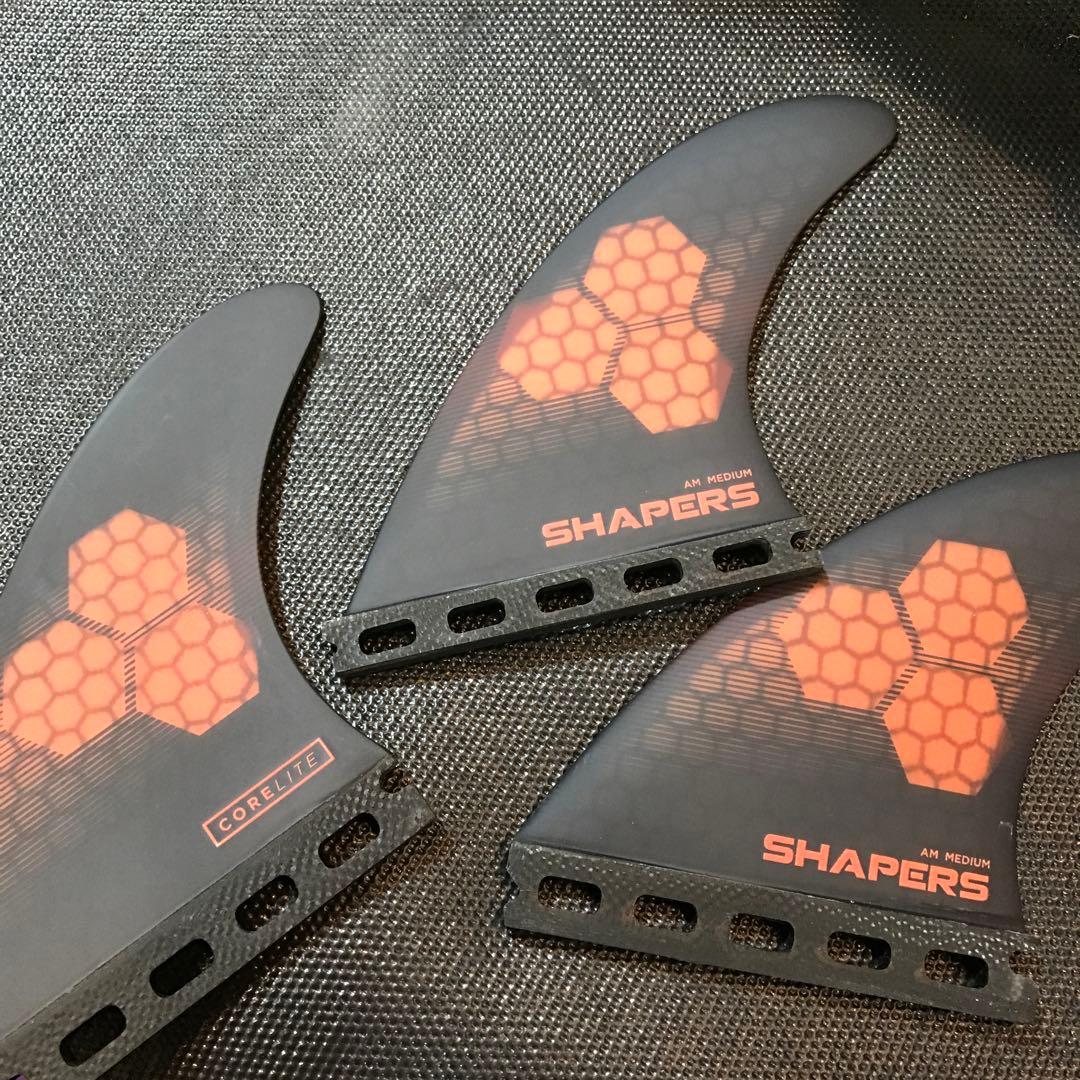 SHAPERS AM Medium サーフボードフィン