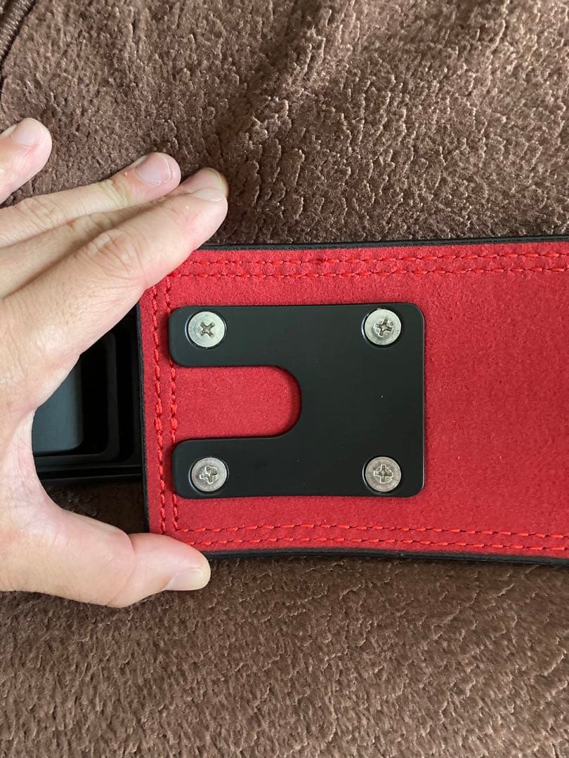 【新品未使用】レバーアクションベルト 本革 13ミリ Sサイズ　鬼　SBD