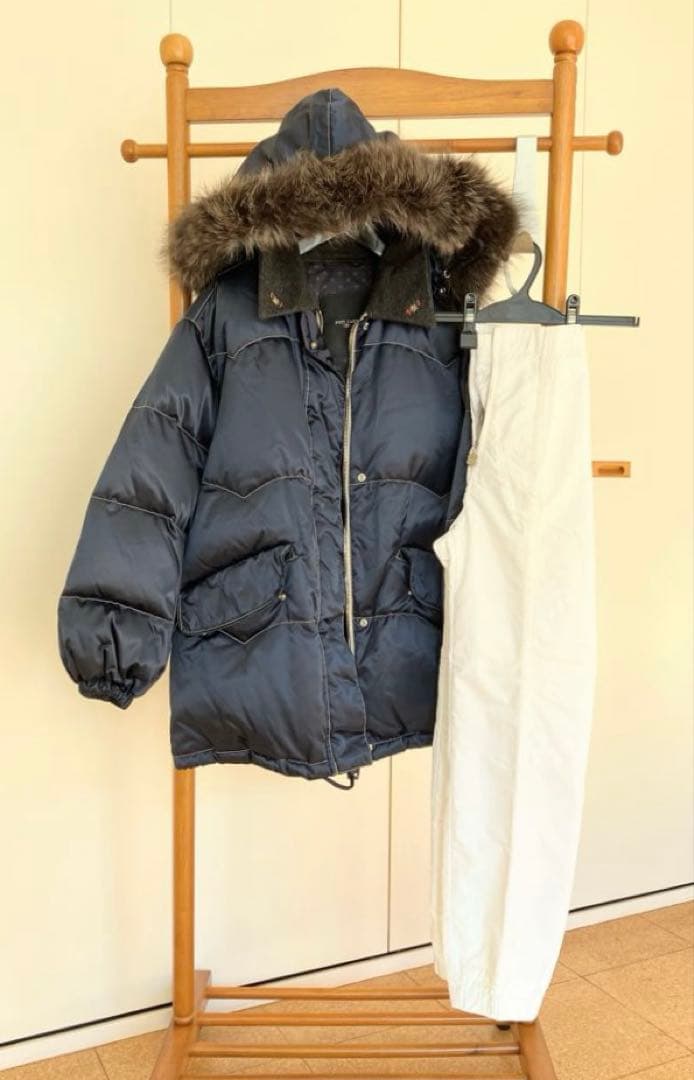 【Jiro/ジロー】スキーウェア上下　紺×白　POST CARD×KAELIN