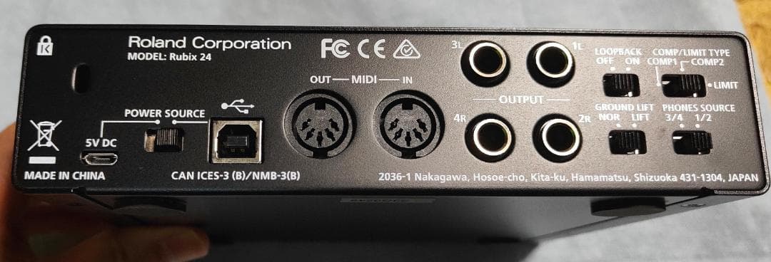 ROLAND ( ローランド ) / Rubix24 オーディオインターフェイス