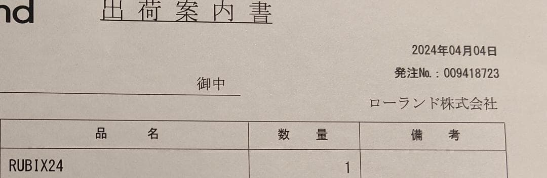 ROLAND ( ローランド ) / Rubix24 オーディオインターフェイス