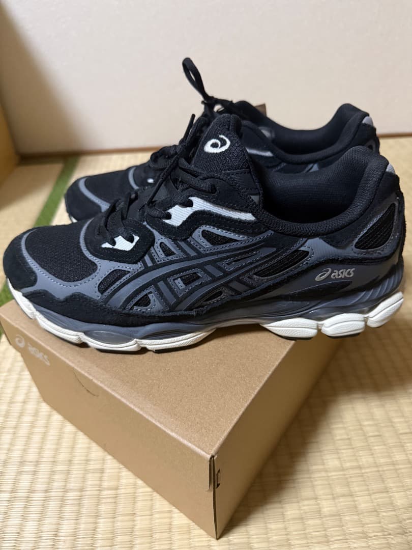 ASICS GEL-NYC ブラック/グレー 27.5cm
