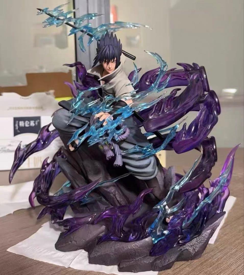 ナルト うちはサスケ ガレージキット ガレキ スタチュー⑥⑥