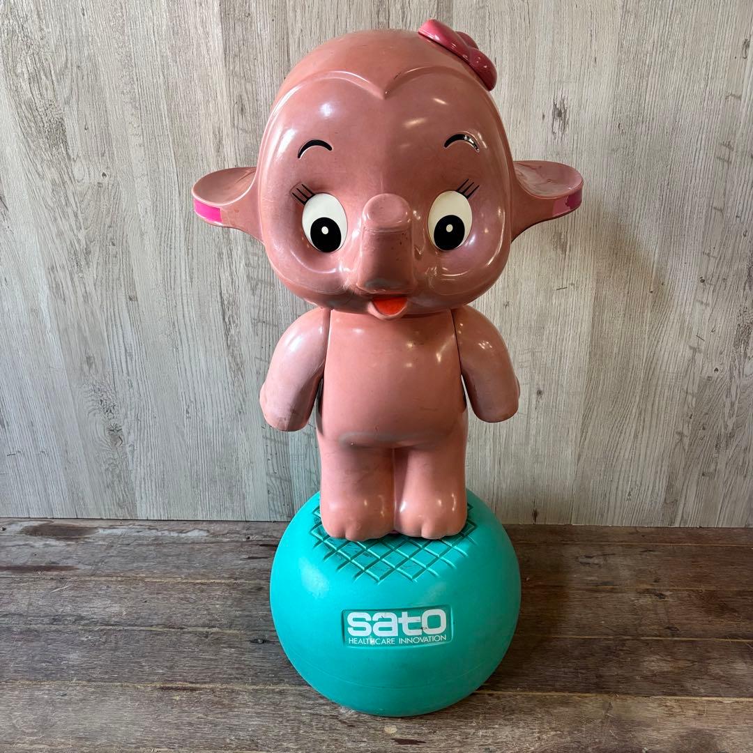 等身大 サトコちゃん人形 置物 高さ約95cm SATO製薬 サトちゃん