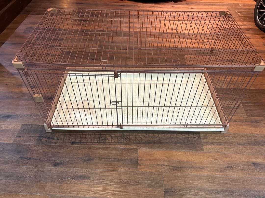 屋根付きペット用サークル