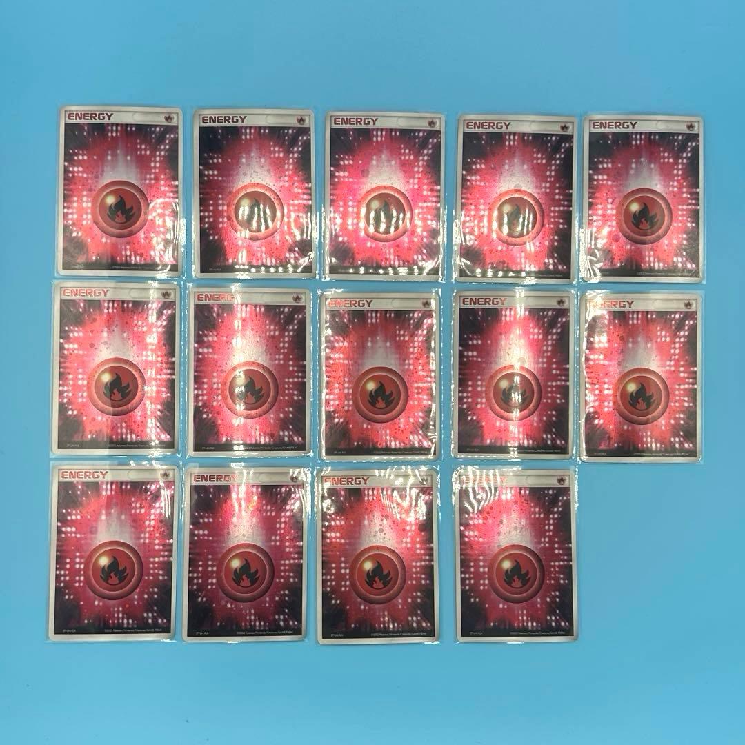 【美品】基本エネルギー炎 アクマグエネルギー 14枚セット【稀少】