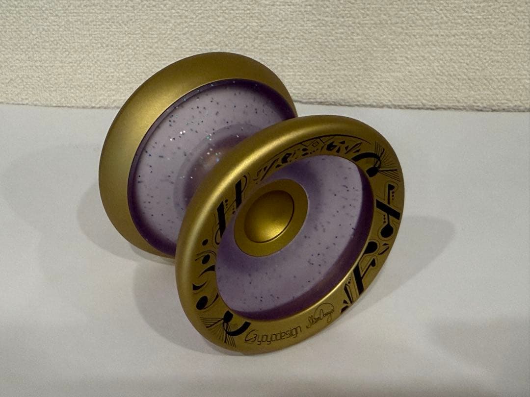 【C3】スピーダホリックFX（パープルグリッター/マットゴールドリム）