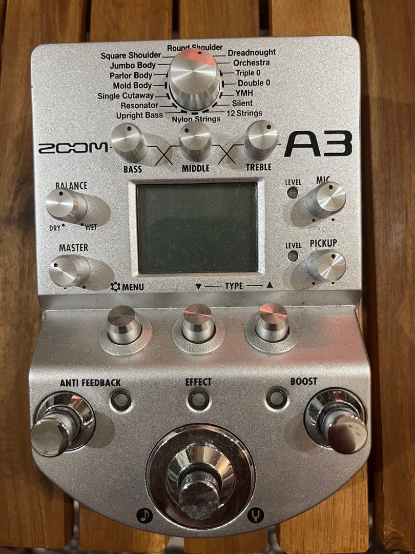 Zoom A3 ギターエフェクター
