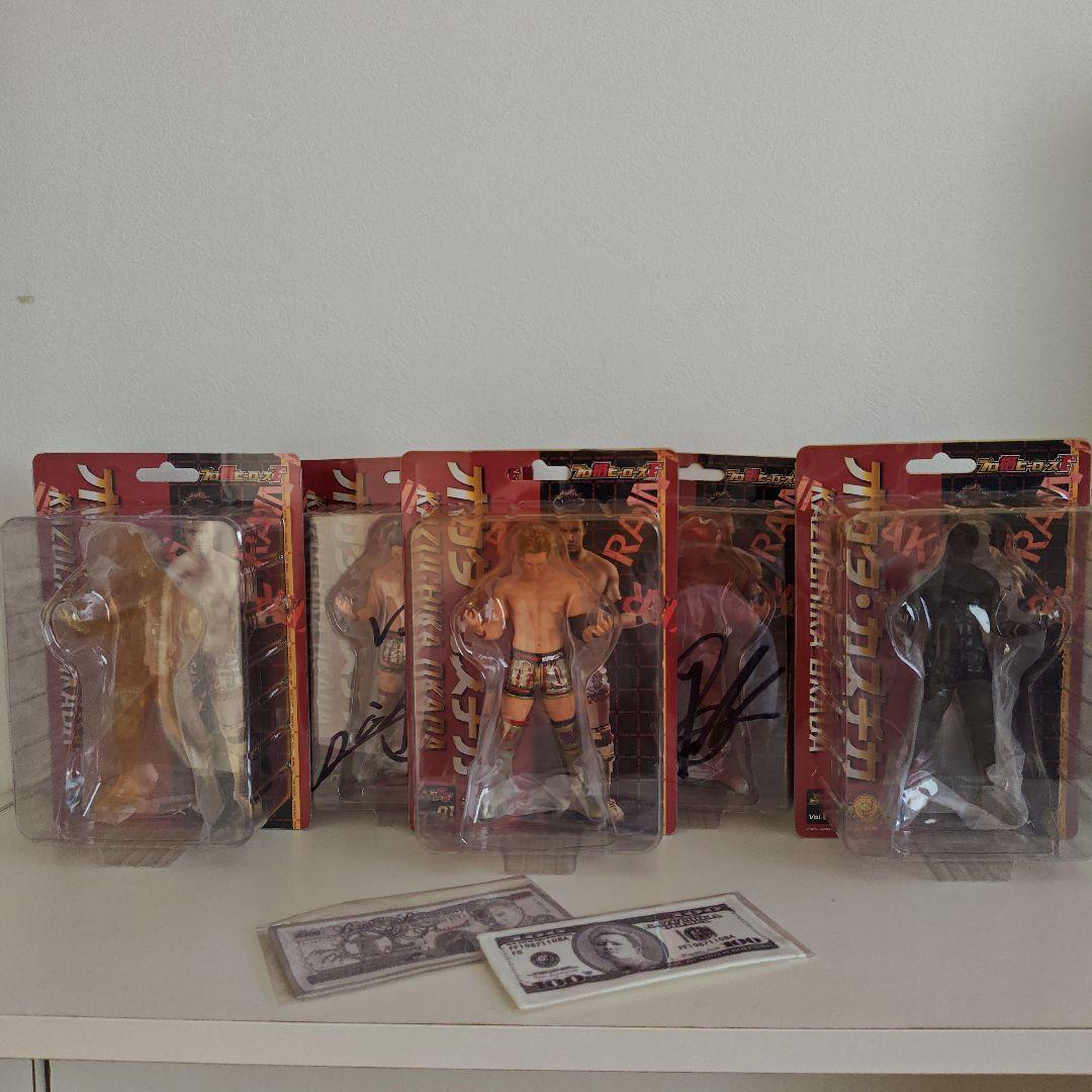新日本プロレス　プロ格ヒーローズF　オカダ・カズチカ　5体セット