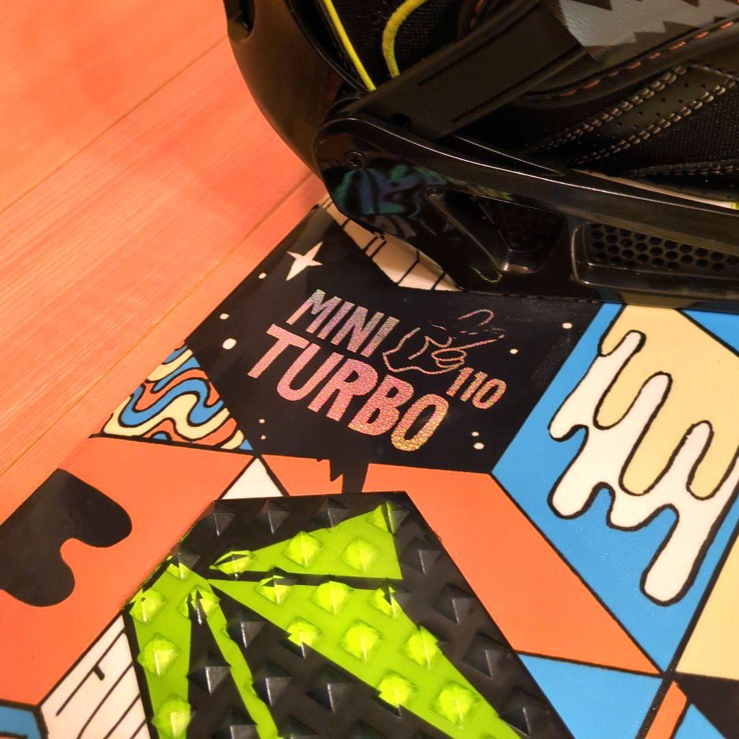 K2 MINI TURBO 110 スノーボード キッズ 3点セット