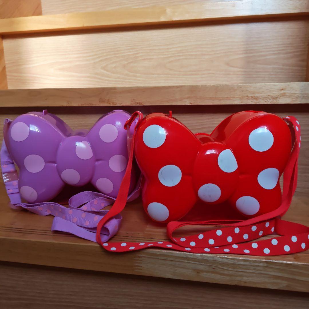 ディズニー ミニー リボン ポップコーンバケット 2点セット