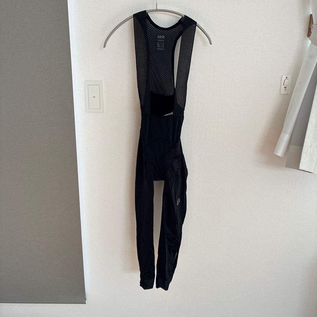 GORE ブラック 七分ビブタイツ EU サイズS アジア M