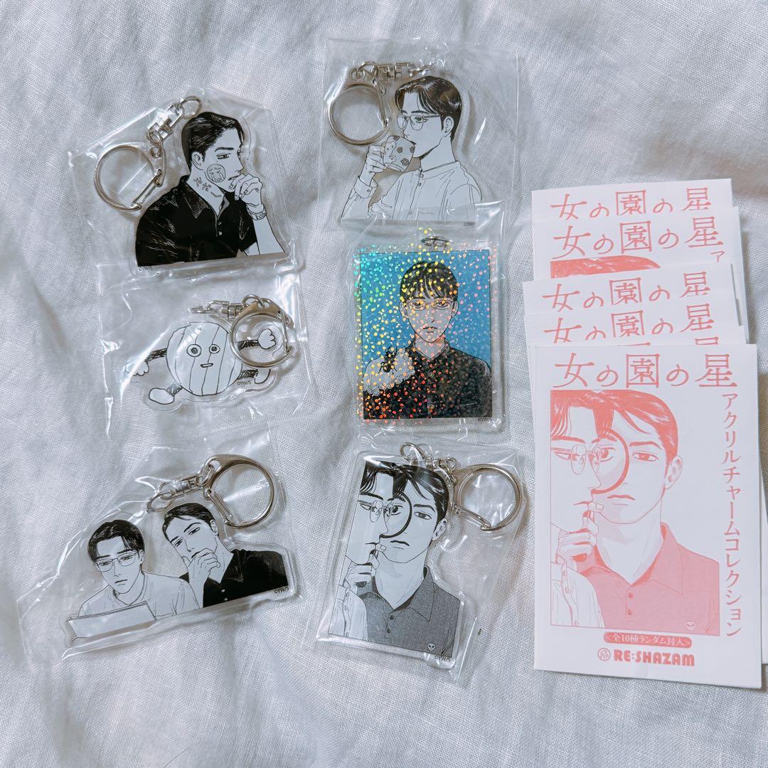 【新品未開封】和山やま 女の園の星 アクリルチャームコレクション 6個セット