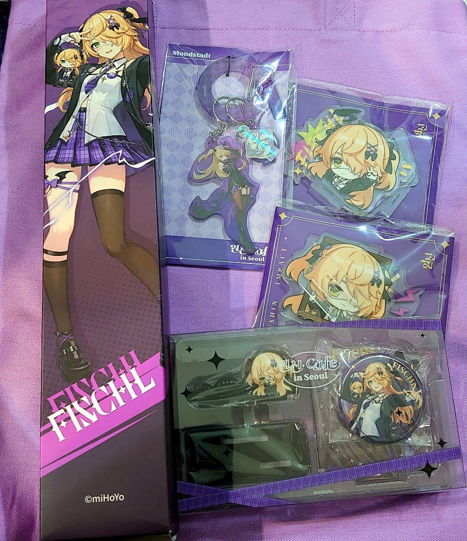 韓国カフェ　原神　フィッシュルセット