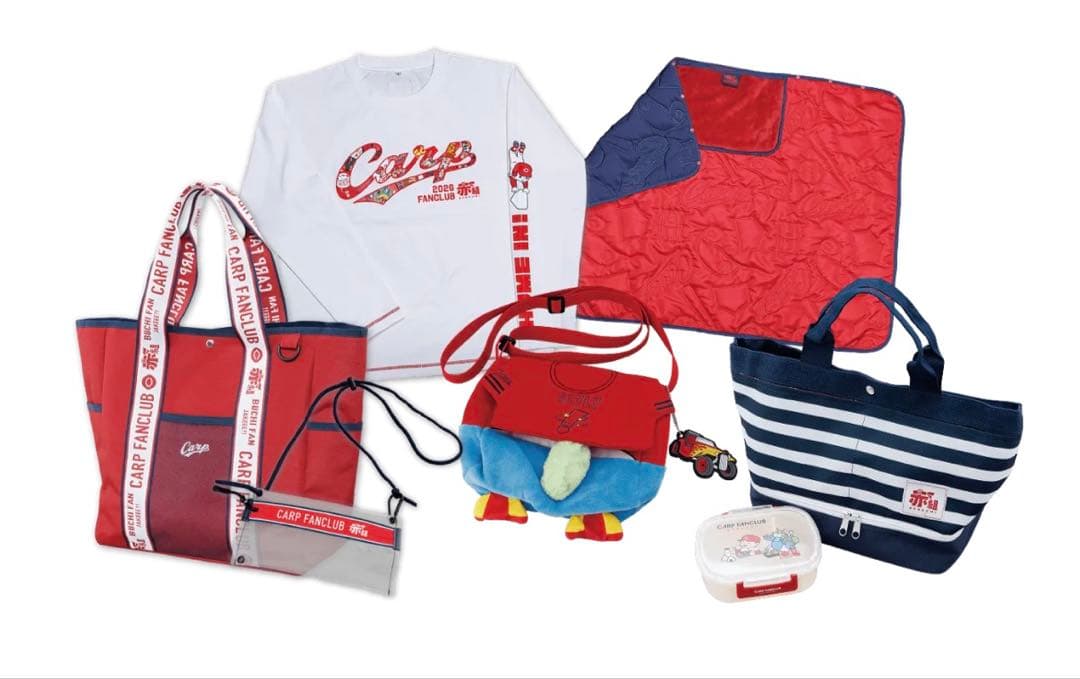 【新品未開封】カープファンクラブ「赤組」2026 入会グッズ 全５種セット