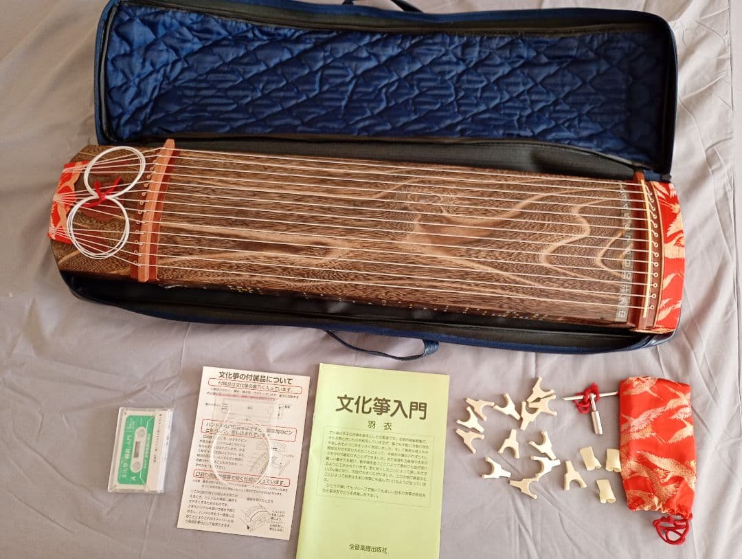 文化筝 ソフトケース付き　新品未使用