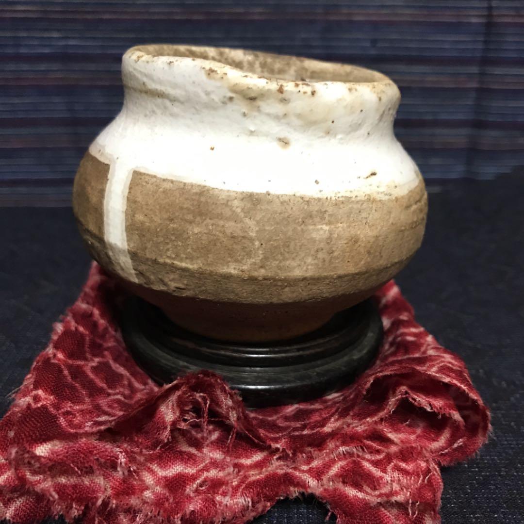 酒器コレクターより　磁州窯　壺盃　本物保証