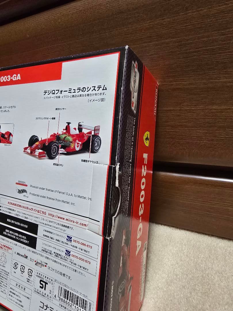 フェラーリ F2003-GA コナミ デジQフォーミュラ
