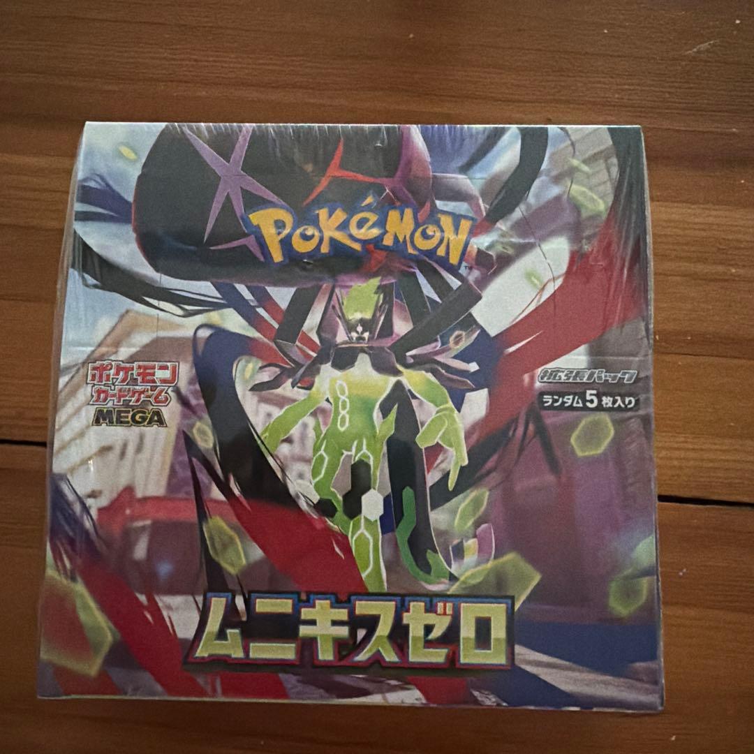 ポケモンカードゲームMEGA ムキニスゼロ　拡張パック　シュリンク付き
