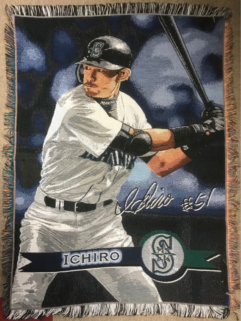 イチロー 51番 シアトル・マリナーズ スローブランケット