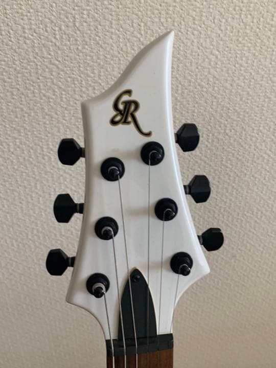 エレキギター 白