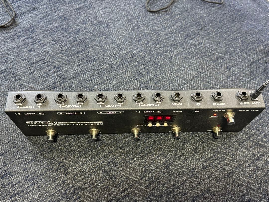 ギター MOOER GEC438 EFFECTS LOOP SYSTEM