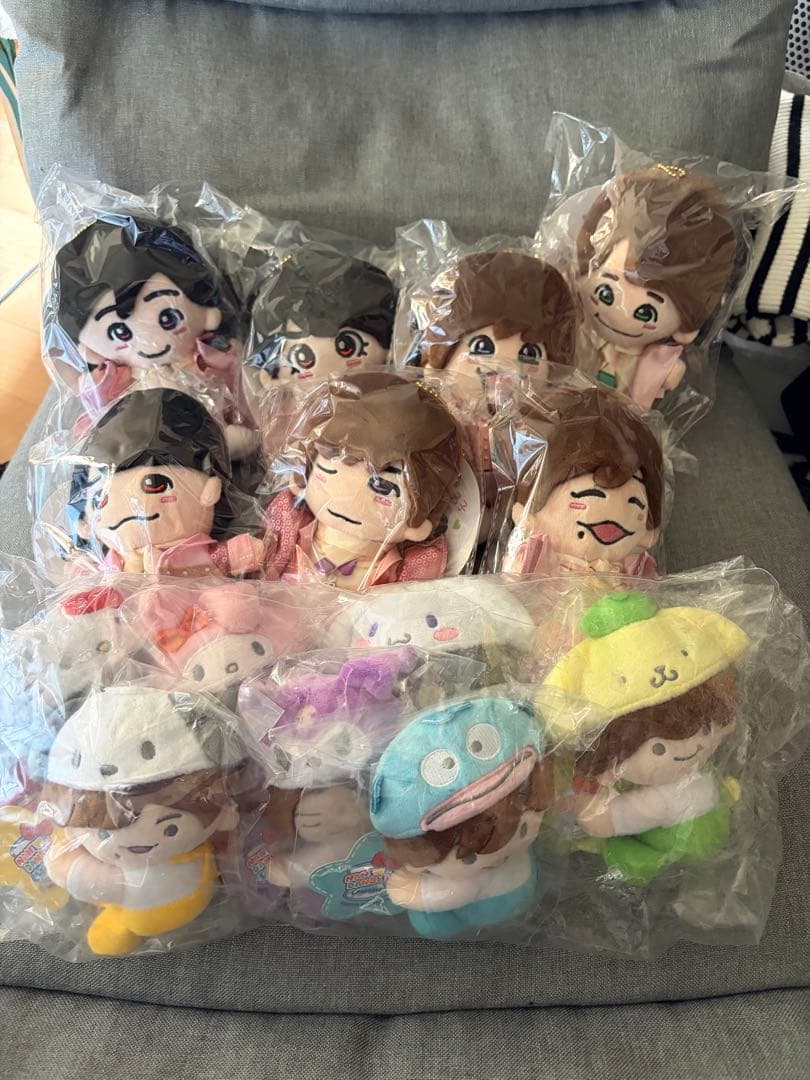 【未開封新品未使用】なにわ男子　ちびぬい　クリップマスコット　まとめ売り