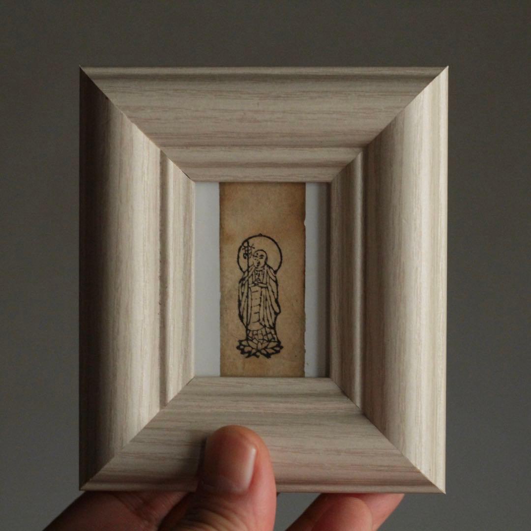 地蔵菩薩 印仏 護符 No.5 仏教美術 古美術 古道具 アンティーク