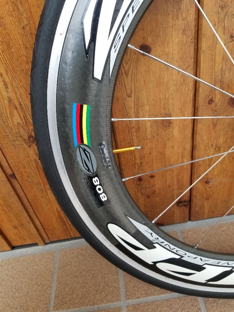 ZIPP 808 ジップ カーボン クリンチャー フロント ホイール