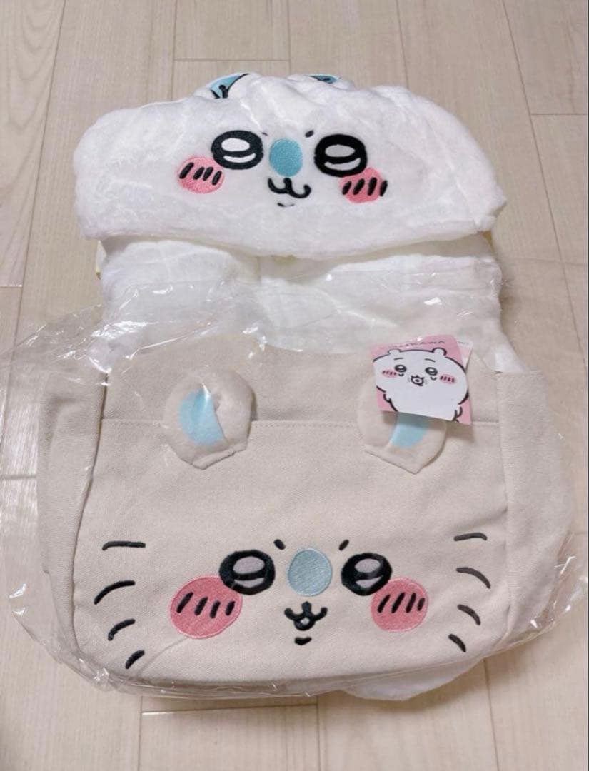 ちいかわ　モモンガ　着る毛布　トートバッグ　限定完売品新品未使用
