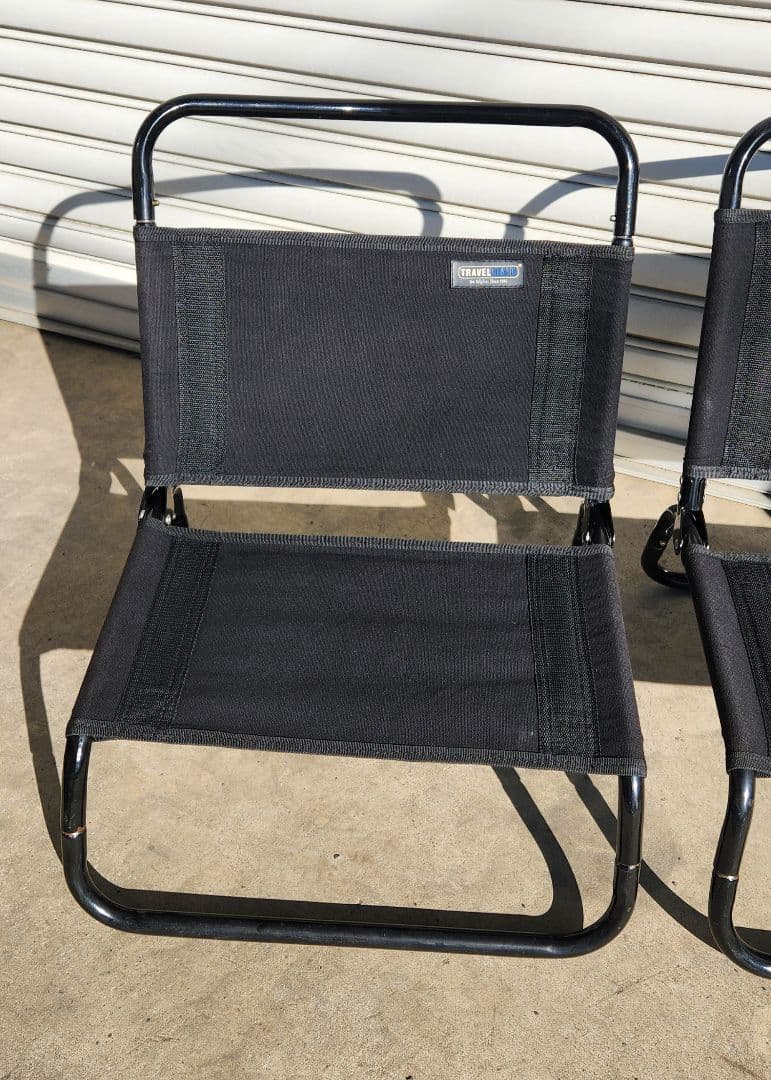 快速旅団 トラベルチェア コットンダック 2脚セット