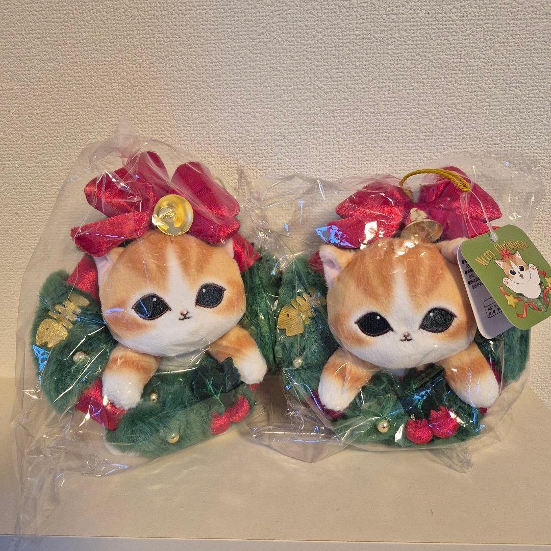 mofusand 　クリスマスリース　ぬいぐるみ モフサンド 新商品 クリスマス