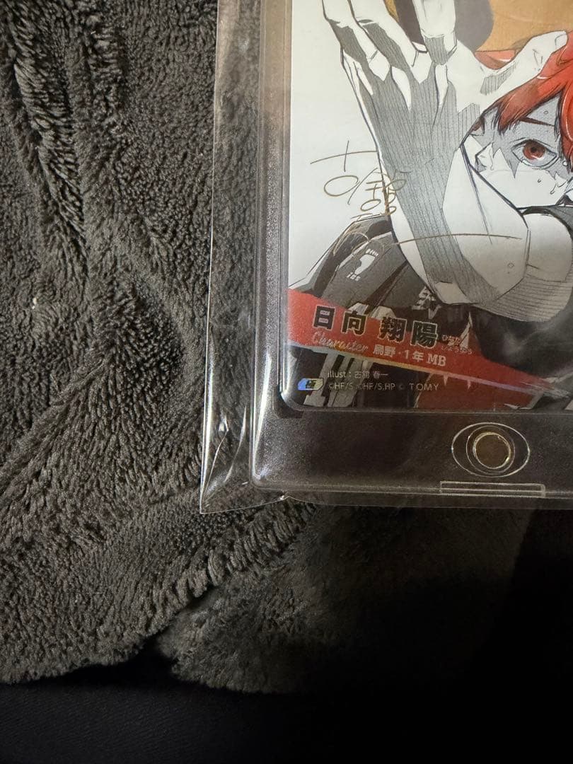 ハイキュー!! 日向翔陽 バボカ 極 サイン入り シリアルナンバー入り カード