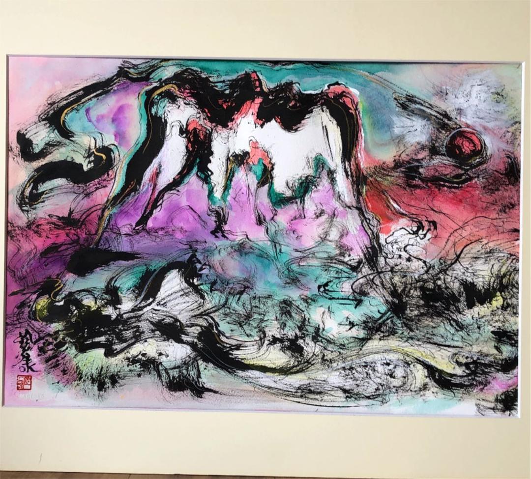 鈴木 康雄　絵画　富士山 540×370mm 激安　早い者勝ち‼️
