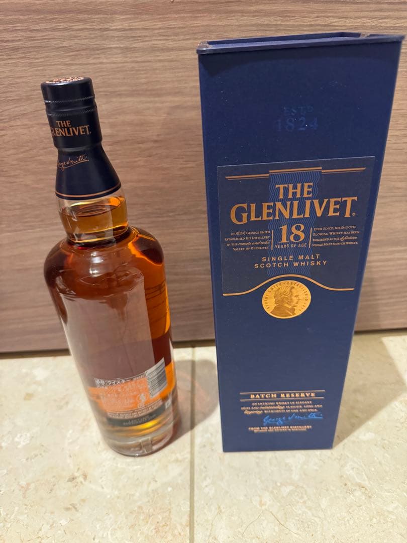 ザ・グレンリベット18年　700ml