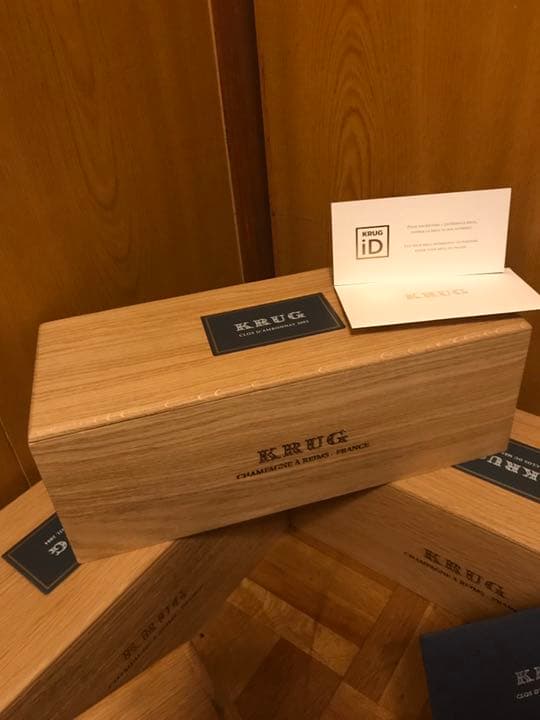 【在庫一掃❗️初売り・SALE❗️】KRUG・クルグ／ 木製化粧箱 × 5箱セット