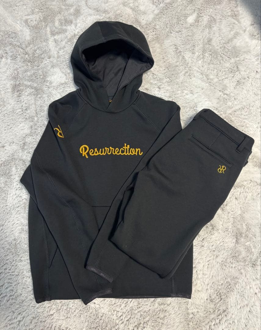 Resurrectionセットアップ ウォームプルオーバー&ウォームロングパンツ