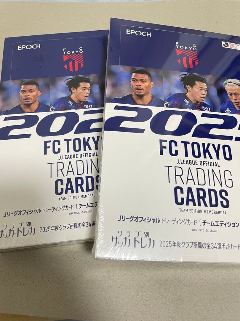 【2箱】EPOCH 2025 Jリーグオフィシャルトレーディングカード FC東京