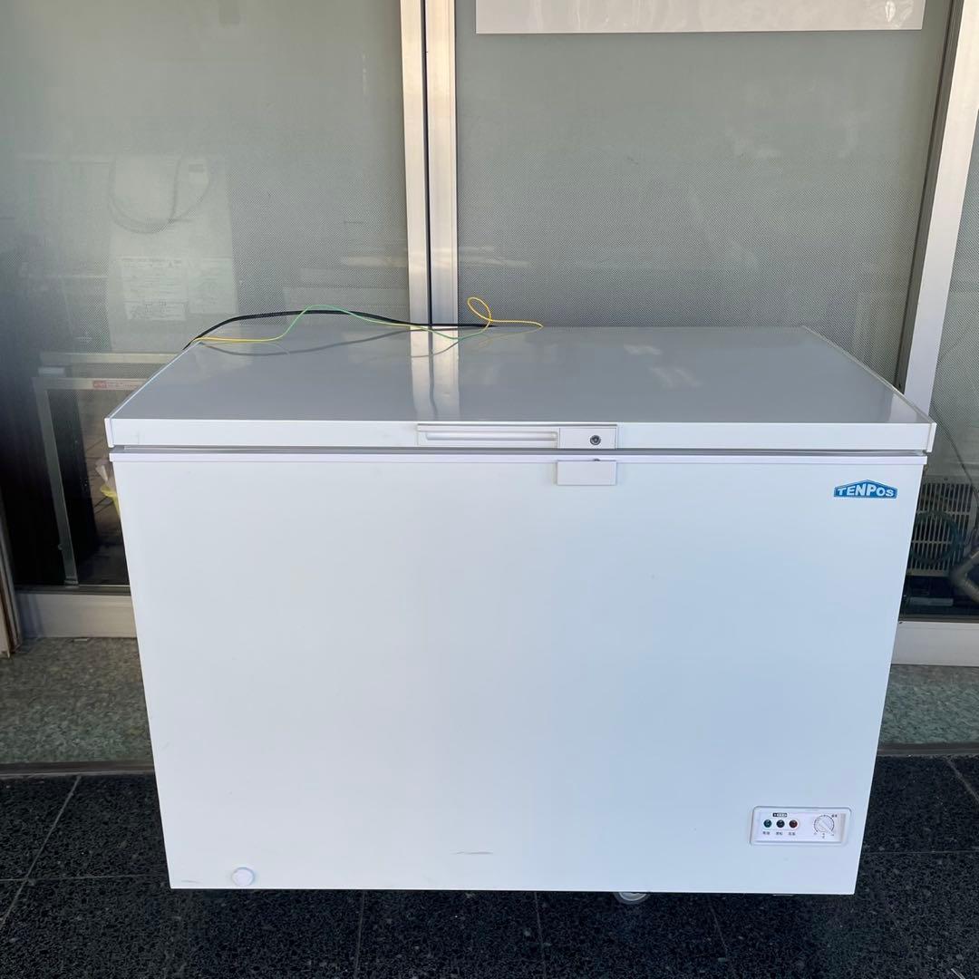美品　TENPOS 冷凍ストッカー TBCF-282-RH 282L 2021年