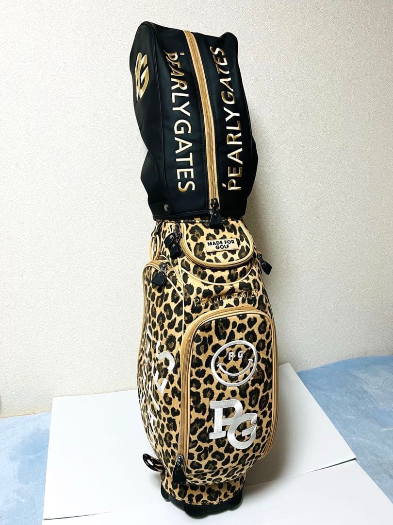 【超希少】パーリーゲイツ　ヒョウ柄　キャディバッグ　レオパード　値引き完全終了