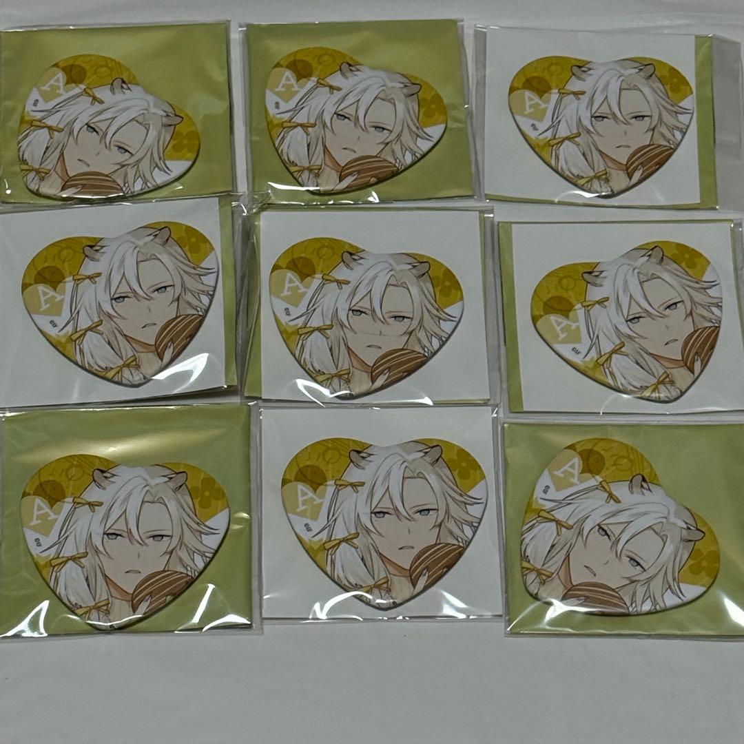 Honey Vibes ハート缶バッジ アルヴィン 他