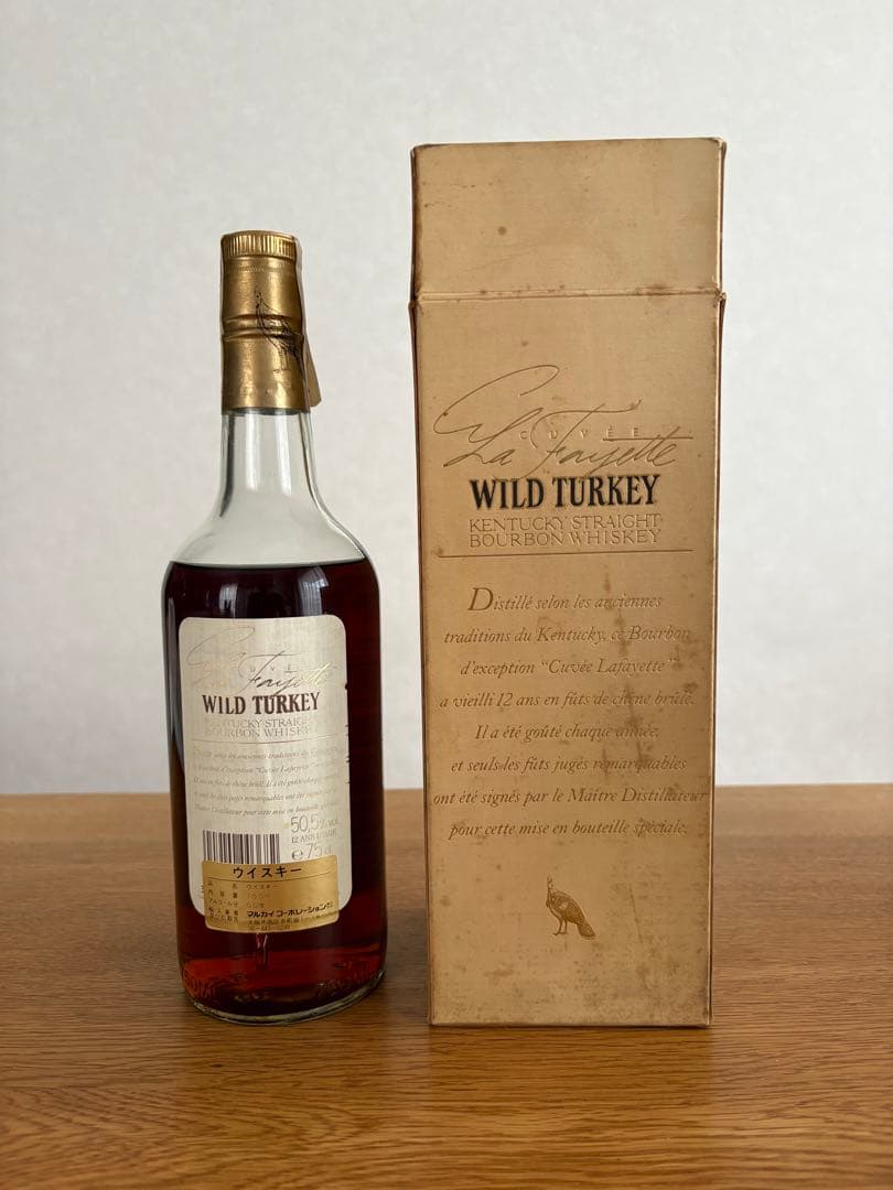 WILD TURKEY 12年 箱付き 750ml