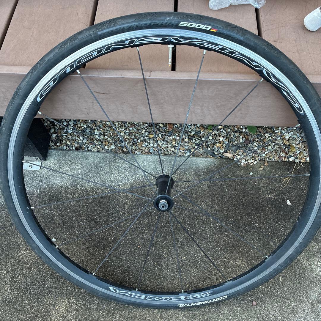 ②ゾンダ　ZONDA ホイール　前輪のみ　スポーク折れ