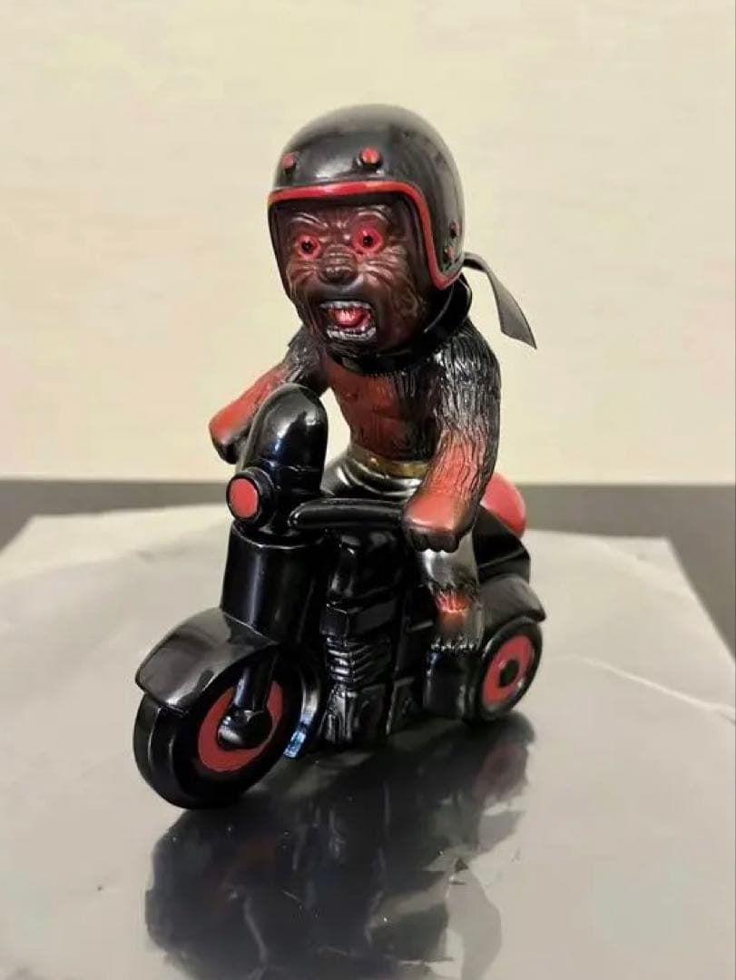 【一番星爆走シリーズ】　モンキーマン　未使用・美品　インディーズソフビ