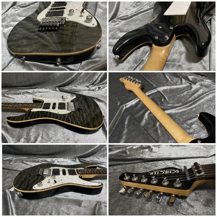 SCHECTER SD-2-24 BW Mod EMGピックアップ換装