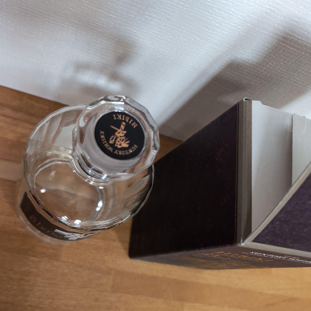 サントリー 響 HIBIKI　21年 空瓶　箱付