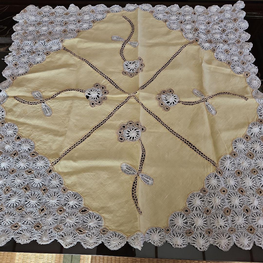 イギリスヴィンテージテーブルクロス