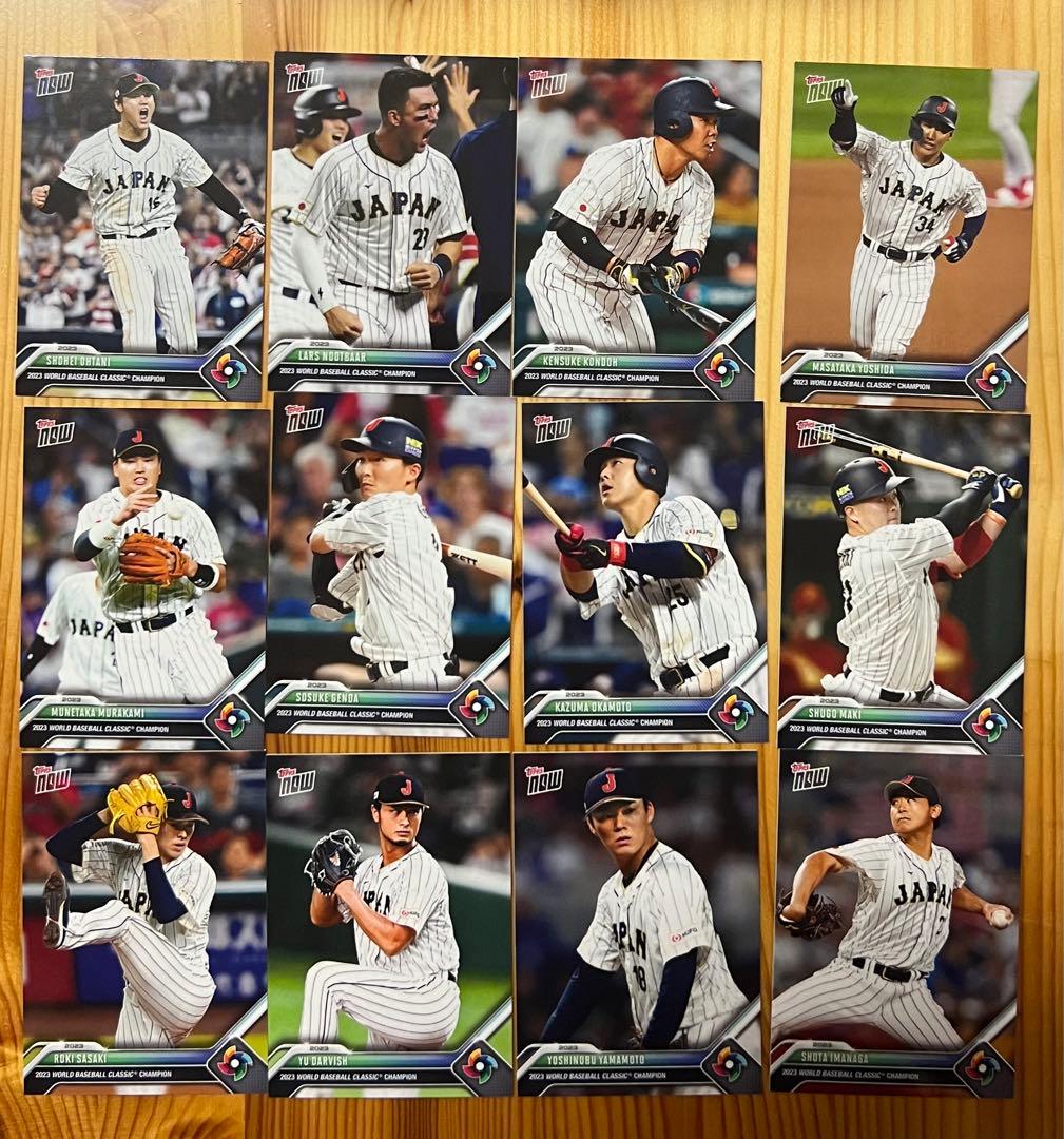 Topps now オンライン限定 WBC Champions 12枚セット