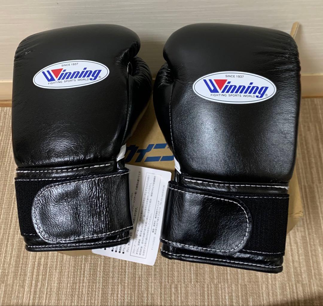 Winning ボクシンググローブ 8 oz 黒