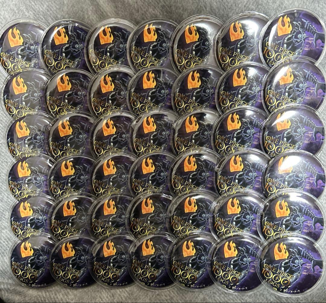 ワンピース キング 缶バッジ 42個